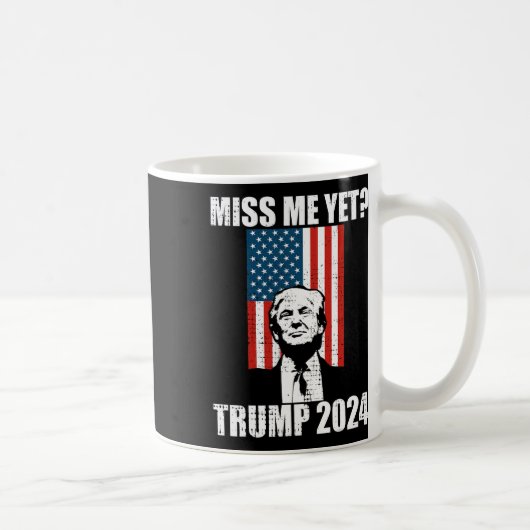 Me doch Funny Trump 2024 Kaffeetasse (Rechts)