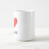 Me encanta el bombero kaffeetasse (Mittel)