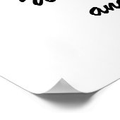 ME FADDER POEM Poster (Ecke)