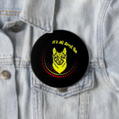 Me German Shepherd Button (Beispiel)