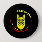 Me German Shepherd Button (Vorderseite)
