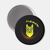 Me German Shepherd Magnet (Vorderseite/Rückseite)