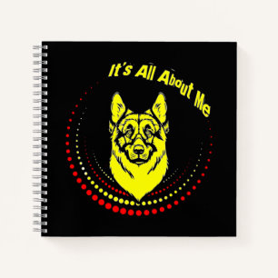 Me German Shepherd Notizblock
