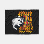Me Ghosta Funny Mexican Halloween Ghost Women 2 Fleecedecke (Vorderseite (Horizontal))