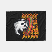 Me Ghosta Funny Mexican Halloween Ghost Women Fleecedecke (Vorderseite (Horizontal))