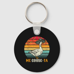 Me Goose Ta Mexican Men Women Boys Retro Spanish G Schlüsselanhänger