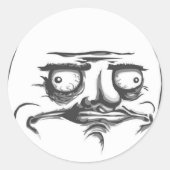 Me Gusta Dynamic Design Sticker (Vorderseite)