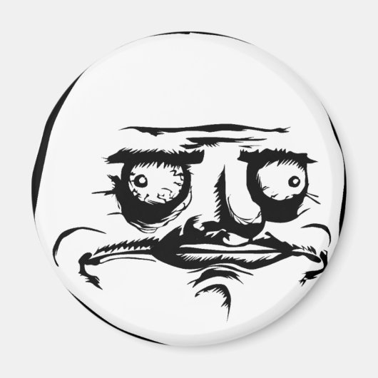 Me Gusta Face Magnet (Vorne)