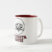 Me Gusta Meme Coffe Mug Zweifarbige Tasse (VorderseiteRechts)