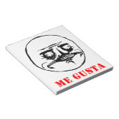 Me Gusta Notizblock (angewinkelt)