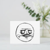 Me Gusta Postkarte (Stehend Vorderseite)