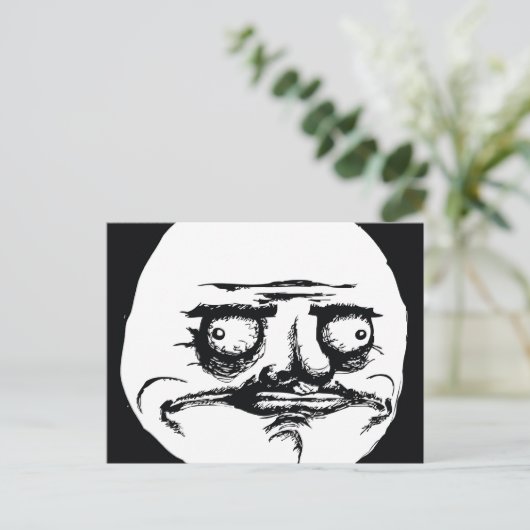 Me Gusta Postkarte (Stehend Vorderseite)