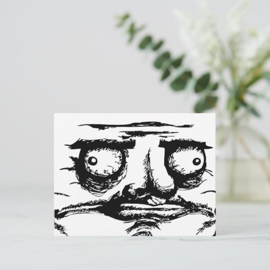 Me Gusta Postkarte (Stehend Vorderseite)