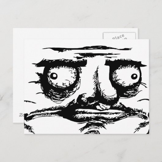 Me Gusta Postkarte (Vorne/Hinten)