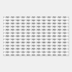 Me Gusta Rechteckiger Aufkleber