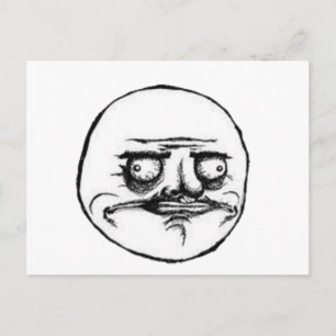 Me Gusta Typ Postkarte