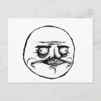 Me Gusta Typ Postkarte