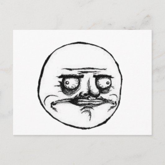 Me Gusta Typ Postkarte (Vorderseite)