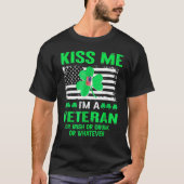 Me Im A Veteran Irish St Patricks Day T-Shirt (Vorderseite)