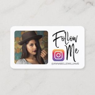 Me Instagram Foto Social Media  Visitenkarte