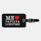 ME LIEBE PATTAYA LONGTIME GEPÄCKANHÄNGER (Vorderseite horizontal)