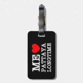 ME LIEBE PATTAYA LONGTIME GEPÄCKANHÄNGER (Rückseite vertikal)