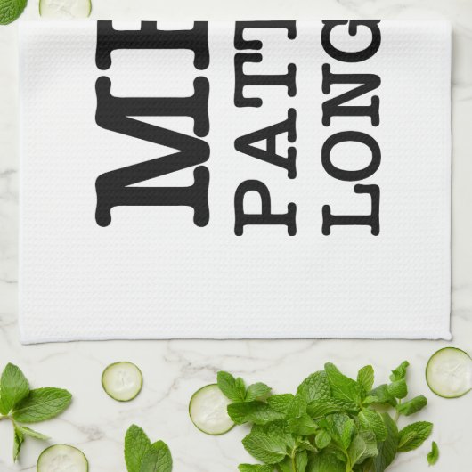 ME LIEBE PATTAYA LONGTIME GESCHIRRTUCH (Gefaltet)