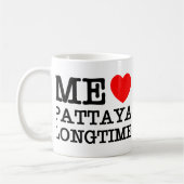 ME LIEBE PATTAYA LONGTIME KAFFEETASSE (Links)