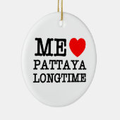 ME LIEBE PATTAYA LONGTIME KERAMIKORNAMENT (Rechts)