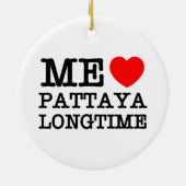 ME LIEBE PATTAYA LONGTIME KERAMIKORNAMENT (Hinten)