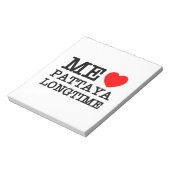 ME LIEBE PATTAYA LONGTIME NOTIZBLOCK (Rotiert)