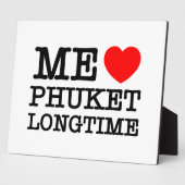 ME LIEBE PHUKET LONGTIME FOTOPLATTE (Seite)