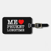ME LIEBE PHUKET LONGTIME GEPÄCKANHÄNGER (Vorderseite horizontal)