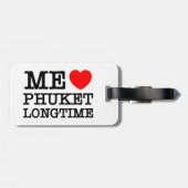 ME LIEBE PHUKET LONGTIME GEPÄCKANHÄNGER (Rückseite horizontal)