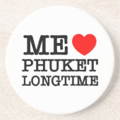 ME LIEBE PHUKET LONGTIME GETRÄNKEUNTERSETZER (Vorne)