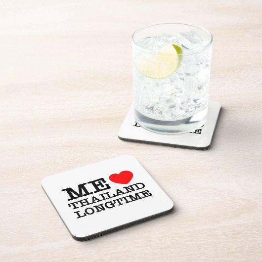 ME LIEBE THAILAND LONGTIME GETRÄNKEUNTERSETZER (Rechte Seite)