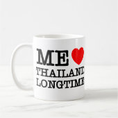 ME LIEBE THAILAND LONGTIME KAFFEETASSE (Links)