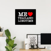 ME LIEBE THAILAND LONGTIME POSTER (Heimbüro)