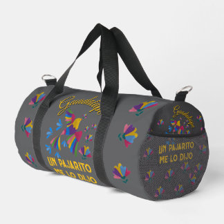 "Me lo dijo un pajarito" Arte Popular Mexicano Duffle Bag