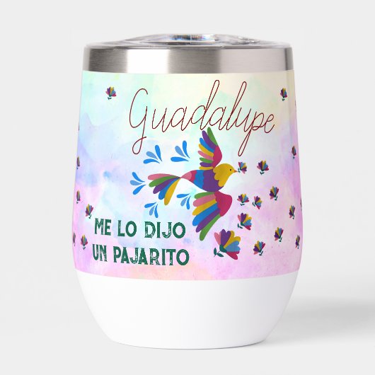 "Me lo dijo un pajarito" editable (Vorderseite)