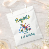 "Me lo dijo un pajarito" Editable Arte Mexicano Geschenktütchen (Ausgeschnitten)