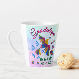 "Me lo dijo un pajarito" editable taza pequeña Milchtasse