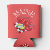 ME Maine Lobster Shack Seafood Dinner Red Gingham Dosenkühler (Rückseite)