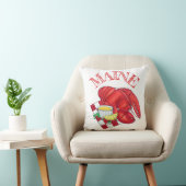 ME Maine Lobster Shack Seafood Dinner Red Gingham Kissen (Stuhl )