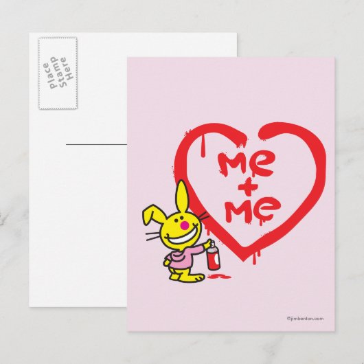 Me + Me Postkarte (Vorne/Hinten)