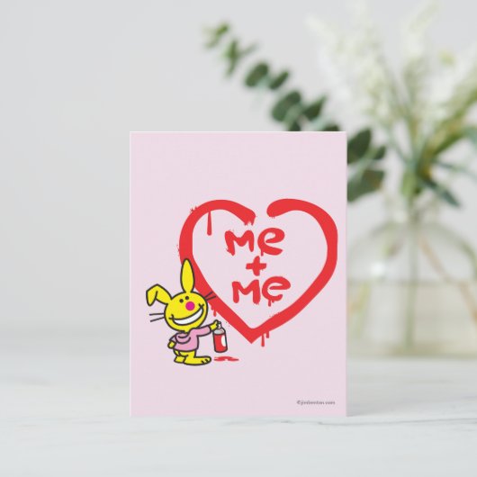 Me + Me Postkarte (Stehend Vorderseite)