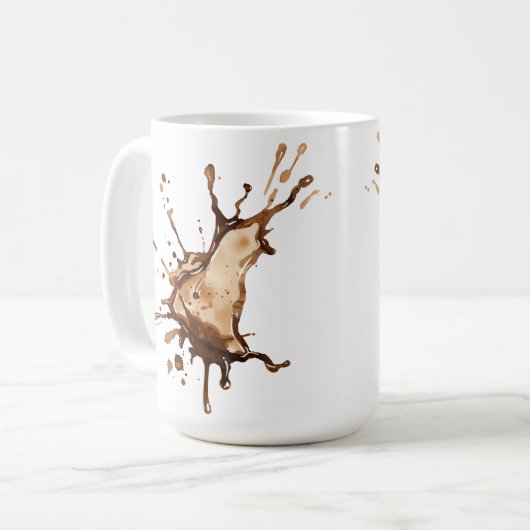 Me Messy, Never! Kaffeetasse (Vorderseite Links)