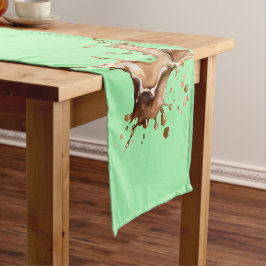 Me Messy, Never! Kurzer Tischläufer