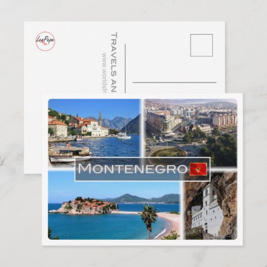 ME Montenegro - Postkarte (Vorne/Hinten)