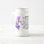 ME MUDDER STEIN BIERGLAS (Vorderseite Links)